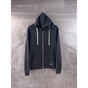 Marine Layer Afternoon Hoodie Mens Size Medium Gray Zip Up Casual Lounge